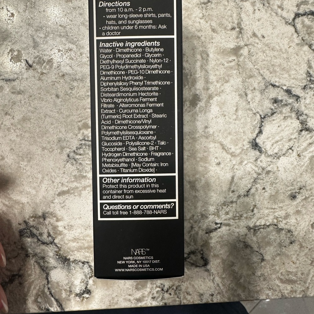 NARS Pure Radiant Tinted Moisturizer - NEVER OPENED LIGHT 1 Finland - Picture 5 of 5
